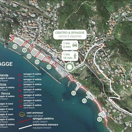 Appartamento A Moneglia, Tra Portofino E Le Cinque Terre Buitenkant foto